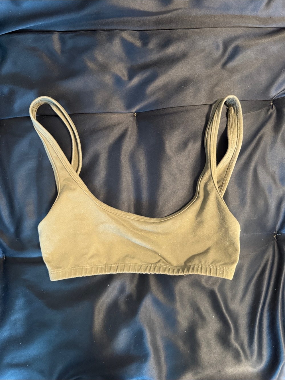 Aritzia TNA Olive Scoop Bralette